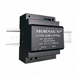 100W 12V 7.5A 85-264VAC/120-370VDC DIN Rail Switching Power Supply