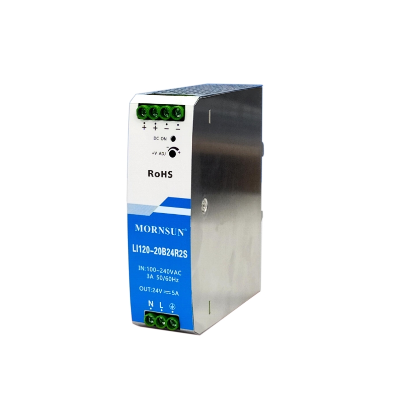 120W 48V 2.5A 90-264VAC/120-370VDC DIN Rail Switching Power Supply - LI120-20B48R2S | StepperOnline UK