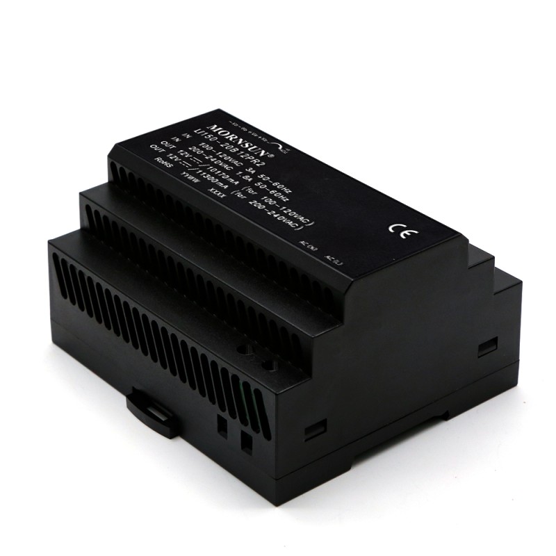 150W 24V 6.3A 85-264VAC/120-370VDC DIN Rail Switching Power Supply - LI150-20B24PR2 | StepperOnline UK