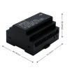 150W 24V 6.3A 85-264VAC/120-370VDC DIN Rail Switching Power Supply - LI150-20B24PR2 | StepperOnline UK