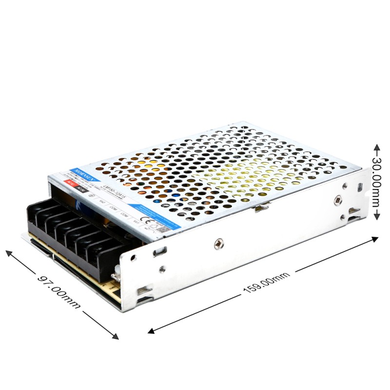 150W 15V -15V/5.0A 5.0A 165-264VAC/180-370VDC Switching Power Supply - LM150-12A15 | StepperOnline UK