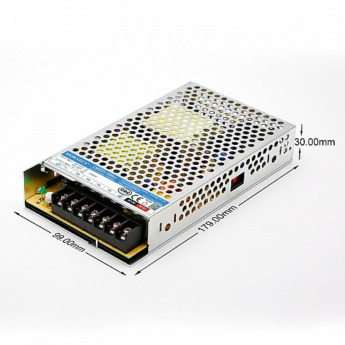 200W 24V 8.8A 176-264VAC/240-370VDC Switching Power Supply - LM200-12B24 | StepperOnline UK