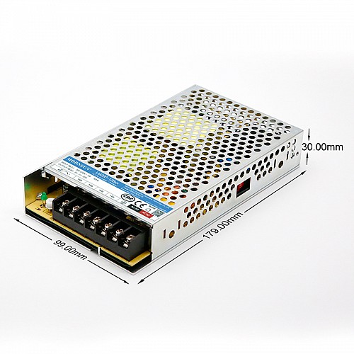 200W 12V 17.0A 176-264VAC/240-370VDC Switching Power Supply - LM200-12B12 | StepperOnline UK