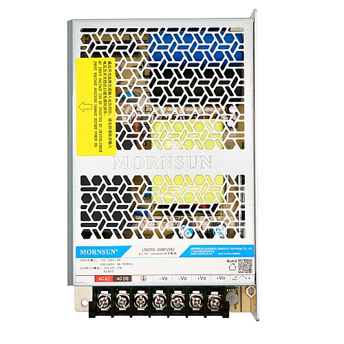 200W 15V 14.0A 90-132VAC/180-264VAC Switching Power Supply - LM200-20B15R2 | StepperOnline UK
