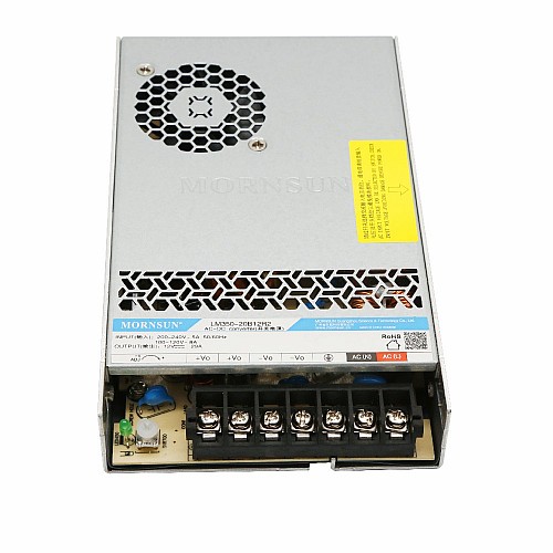 350W 12V 29.0A 90-132VAC/180-264VAC/240-370VDC Switching Power Supply - LM350-20B12R2 | StepperOnline UK