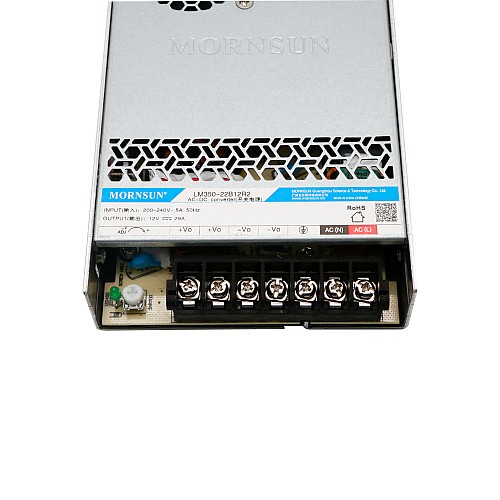 350W 36V 9.7A 176-264VAC/240-370VDC Switching Power Supply - LM350-22B36R2 | StepperOnline UK