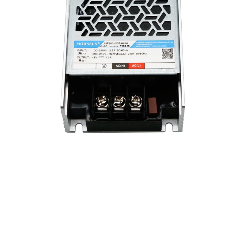 200W 28V 7.15A 85-305VAC/120-430VDC Switching Power Supply with PFC Function - LMF200-23B28UH | StepperOnline UK