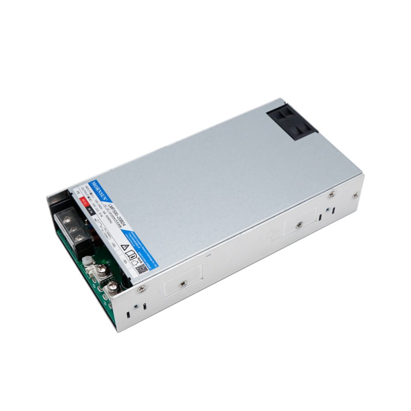 500W 48V 10.4A 80-264VAC/110-370VDC Switching Power Supply with PFC Function - LMF500-20B48 | StepperOnline UK