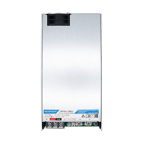 500W 24V 20.9A 80-264VAC/110-370VDC Switching Power Supply with PFC Function - LMF500-20B24 | StepperOnline UK