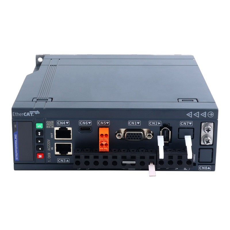 A6 Series 1000W STO Safe Torque Off EtherCAT AC Servo Motor Kit 3000rpm 3.18Nm 17-Bit Absolute Encoder IP67 - A6-EC1000H2A1-M17-STO | StepperOnline UK