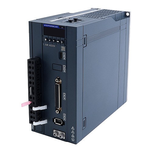 A6 Series 1500W RS485 AC Servo Motor Kit 3000rpm 4.78Nm 17-Bit Absolute Encoder IP67 - A6-RS1500H2A1-M17 | StepperOnline UK