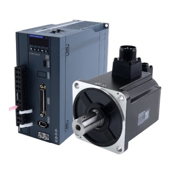 A6 Series 1500W RS485 AC Servo Motor Kit 3000rpm 4.78Nm 17-Bit Absolute Encoder IP67