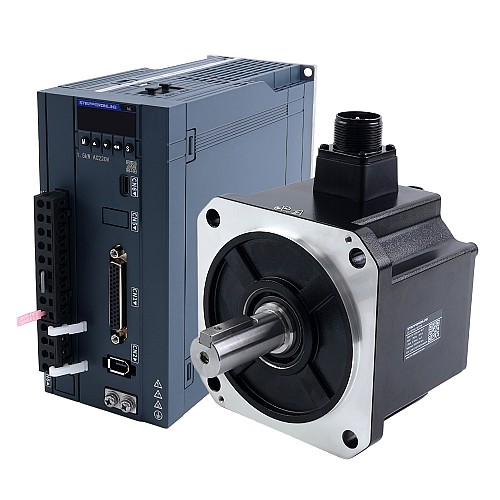 A6H Series 1300W RS485 AC Servo Motor Kit 1500rpm 8.34Nm 17-Bit Absolute Encoder IP67 - A6H-RS1300H2A1-M17 | StepperOnline UK