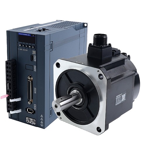 A6H Series 1300W RS485 AC Servo Motor Kit 1500rpm 8.34Nm w/ Brake 17-Bit Absolute Encoder IP67 - A6H-RS1300H2B1-M17 | StepperOnline UK