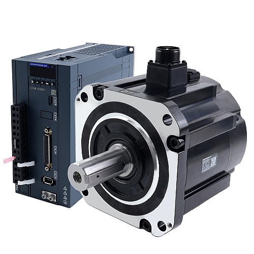 A6H Series 2900W RS485 AC Servo Motor Kit 1500rpm 18.60Nm w/ Brake 17-Bit Absolute Encoder IP67 - A6H-RS2900H3B1-M17 | StepperOnline UK
