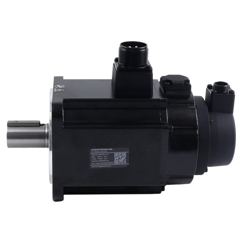 A6 Series 1500W RS485 AC Servo Motor Kit 3000rpm 4.78Nm w/ Brake 17-Bit Absolute Encoder IP67 - A6-RS1500H2B1-M17 | StepperOnline UK