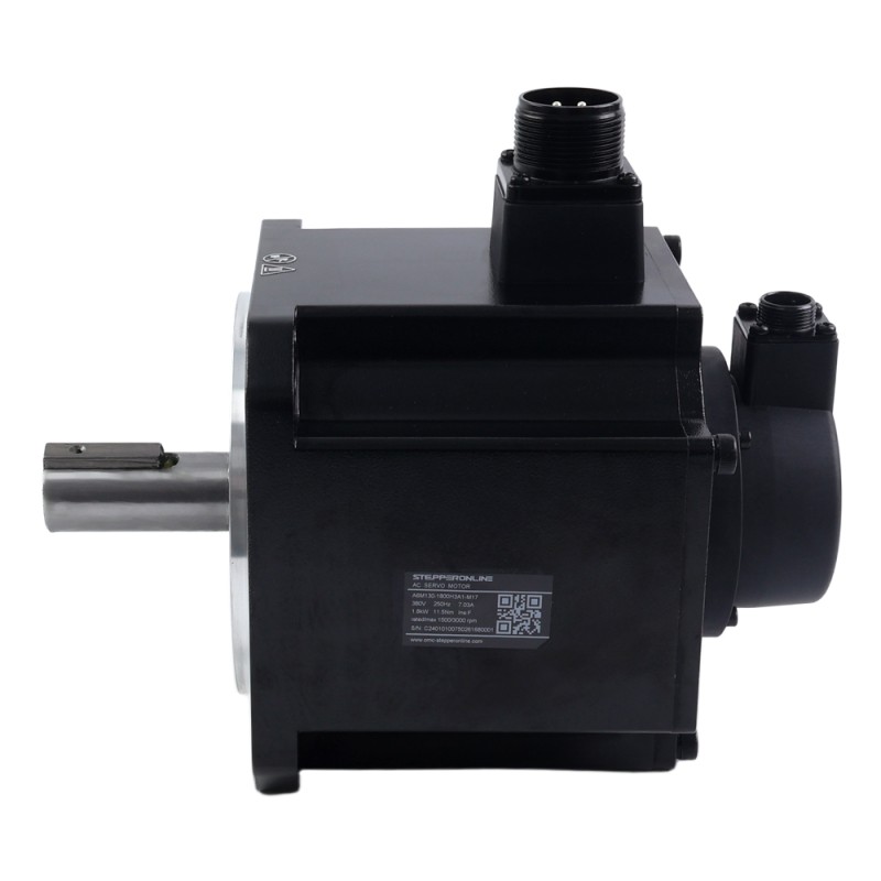 A6H Series 1800W RS485 AC Servo Motor Kit 1500rpm 11.50Nm 17-Bit Absolute Encoder IP67 - A6H-RS1800H3A1-M17 | StepperOnline UK