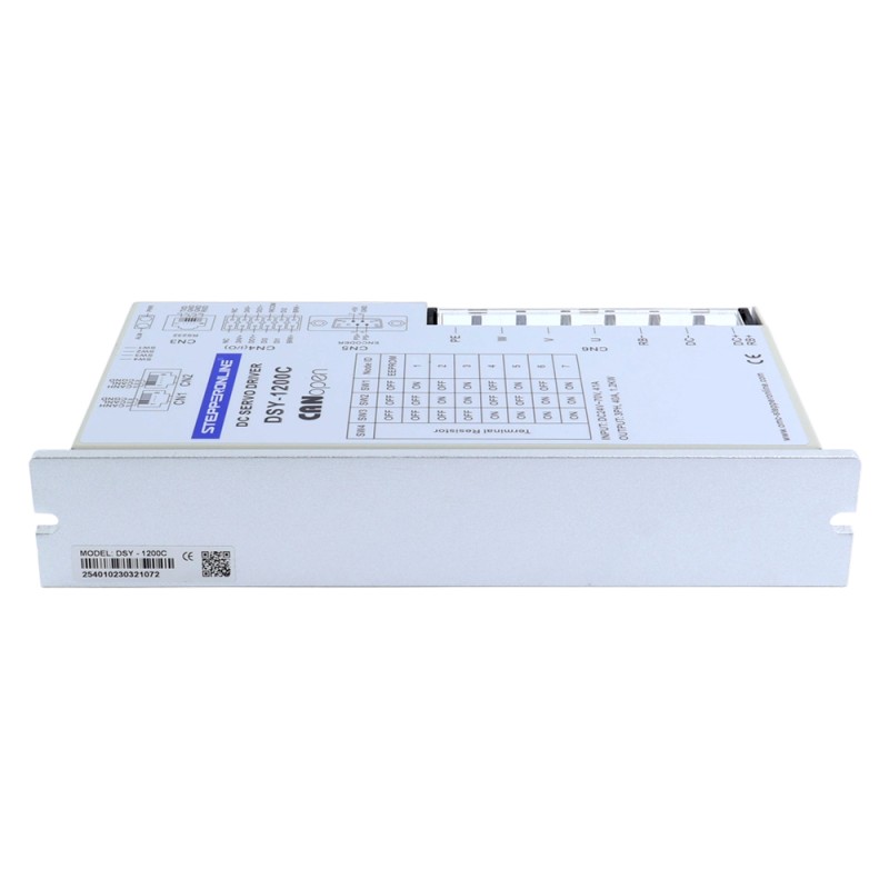 DSY Series 1000W CANopen DC Servo Motor 24-70VDC 3.20Nm w/ Brake 3000rpm 17-Bit Incremental Encoder IP65 - DSY-C1000L2B2-M17S | StepperOnline UK