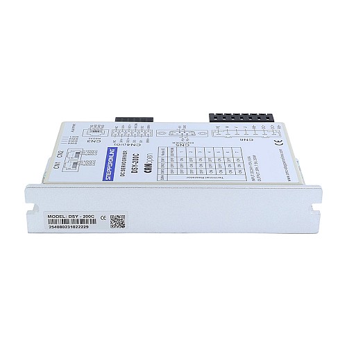 DSY Series 200W CANopen DC Servo Motor 24-70VDC 0.637Nm w/ Brake 3000rpm 17-Bit Incremental Encoder IP65 - DSY-C200L2B2-M17S | StepperOnline UK