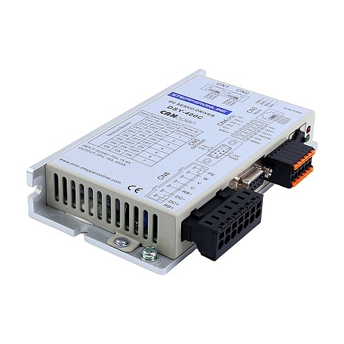 DSY Series 400W CANopen DC Servo Motor 24-70VDC 1.27Nm w/ Brake 3000rpm 17-Bit Incremental Encoder IP65 - DSY-C400L2B2-M17S | StepperOnline UK