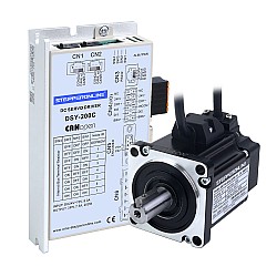 DSY Series 200W CANopen DC Servo Motor 24-70VDC 0.637Nm 3000rpm 17-Bit Incremental Encoder IP65
