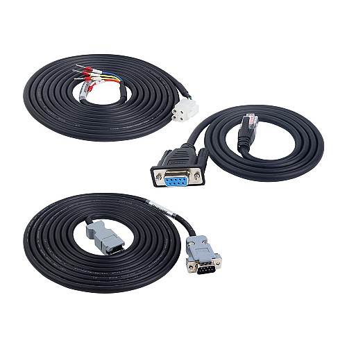 DSY Series 200W CANopen DC Servo Motor 24-70VDC 0.637Nm 3000rpm 17-Bit Incremental Encoder IP65 - DSY-C200L2A2-M17S | StepperOnline UK