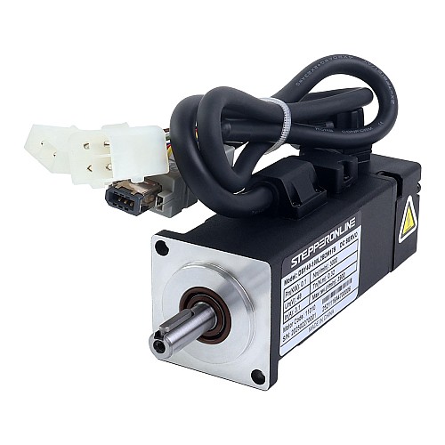 DSY Series 100W CANopen DC Servo Motor 24-70VDC 0.318Nm w/ Brake 3000rpm 17-Bit Incremental Encoder IP65 - DSY-C100L2B2-M17S | StepperOnline UK
