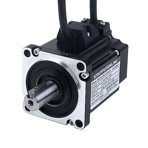 DSY Series 200W CANopen DC Servo Motor 24-70VDC 0.637Nm 3000rpm 17-Bit Incremental Encoder IP65 - DSY-C200L2A2-M17S | StepperOnline UK