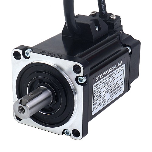 DSY Series 400W CANopen DC Servo Motor 24-70VDC 1.27Nm 3000rpm 17-Bit Incremental Encoder IP65 - DSY-C400L2A2-M17S | StepperOnline UK