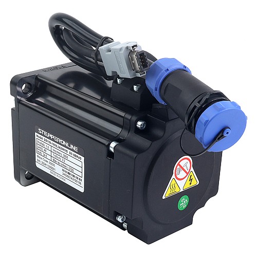 DSY Series 1000W CANopen DC Servo Motor 24-70VDC 3.20Nm 3000rpm 17-Bit Incremental Encoder IP65 - DSY-C1000L2A2-M17S | StepperOnline UK