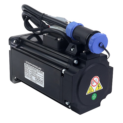 DSY Series 1000W CANopen DC Servo Motor 24-70VDC 3.20Nm w/ Brake 3000rpm 17-Bit Incremental Encoder IP65 - DSY-C1000L2B2-M17S | StepperOnline UK