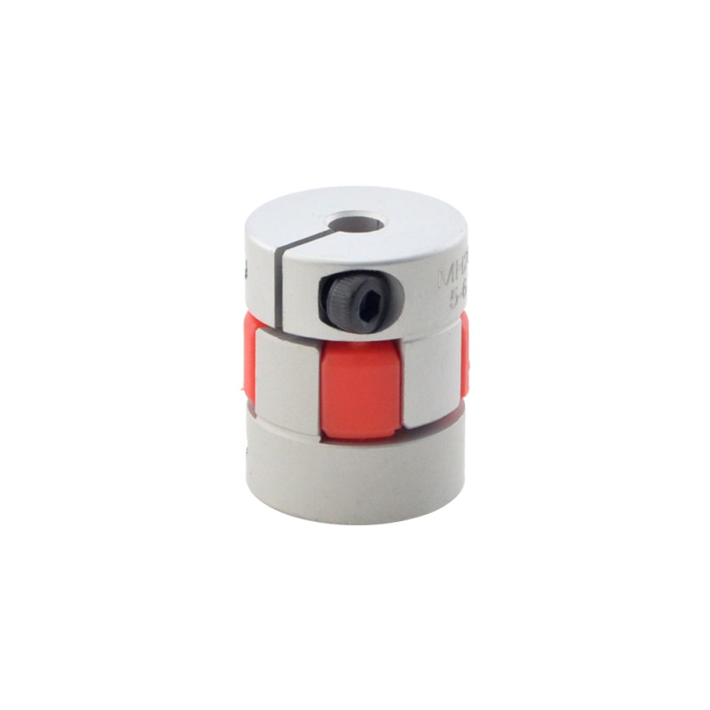 5mm - 6.35mm Flexible Jaw Coupling 20x25mm CNC Stepper Motor Shaft Coupler - MH2025-5-6.35 | StepperOnline UK
