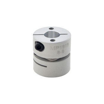 8mm - 8mm Flexible Single Disc Coupling 19x19mm CNC Stepper Motor Shaft Coupler