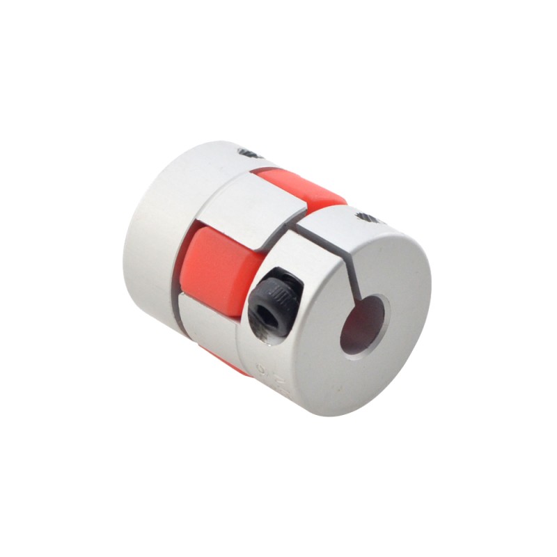 6.35mm - 6.35mm Flexible Jaw Coupling 20x25mm CNC Stepper Motor Shaft Coupler - MH2025-6.35-6.35 | StepperOnline UK