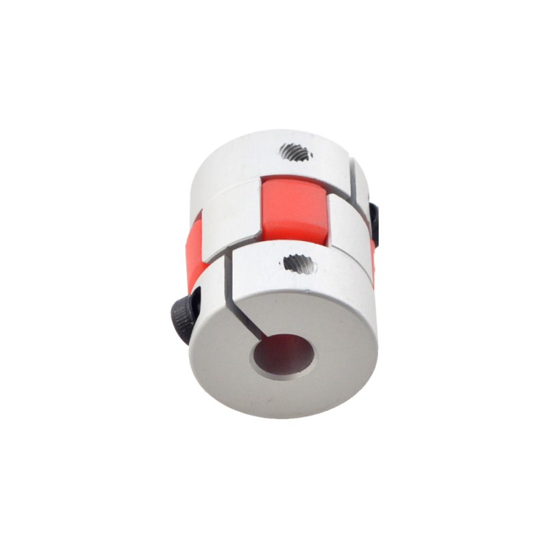 6.35mm - 6.35mm Flexible Jaw Coupling 20x25mm CNC Stepper Motor Shaft Coupler - MH2025-6.35-6.35 | StepperOnline UK