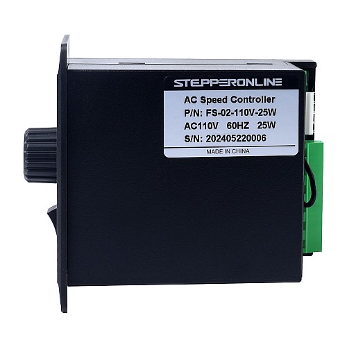 25W Single Phase 110VAC Motor Speed Controller for Variable Speed Motor - FS-02-110V-25W | StepperOnline UK