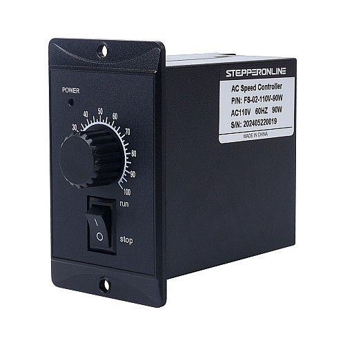 90W Single Phase 110VAC Motor Speed Controller for Variable Speed Motor - FS-02-110V-90W | StepperOnline UK