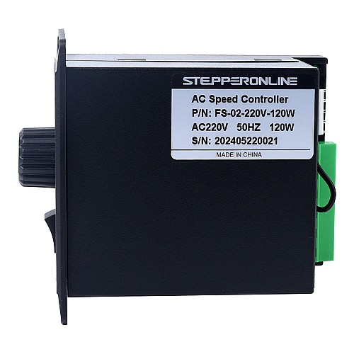 120W Single Phase 220VAC Motor Speed Controller for Variable Speed Motor - FS-02-220V-120W | StepperOnline UK