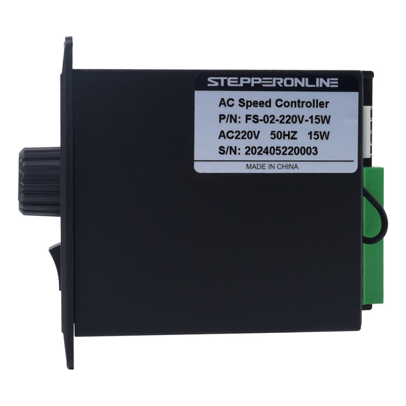 15W Single Phase 220VAC Motor Speed Controller for Variable Speed Motor - FS-02-220V-15W | StepperOnline UK