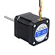 4pcs Nema 17 High Temp Stepper Motor 55Ncm(77.93oz.in) 55mm Round Shaft Insulation Class H 180C - 4-17HS19-2504S-H-V1 | StepperOnline UK