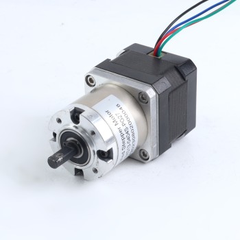 Used - Stock in China - Nema 17 Stepper Motor Bipolar L=34mm w/ Gear Ratio 27:1 Planetary Gearbox