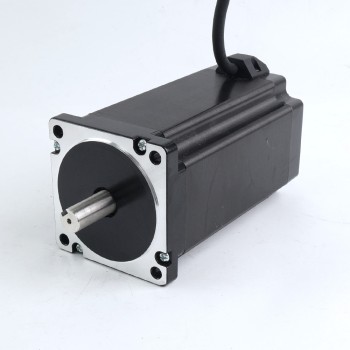 Used - Stock in China - S Series Nema 34 Stepper Motor 13.0Nm(1841oz.in) 14mm Key-way Shaft 1m Cable