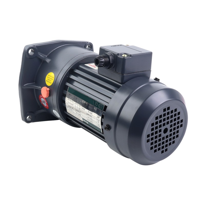 GV Series Vertical Medium-Sized Geared Motor Power 0.1-3.7KW Gear Ratio 3-1800 with Brake - GV-XX-XXX-XX-X-B-XX-XX | StepperOnline UK