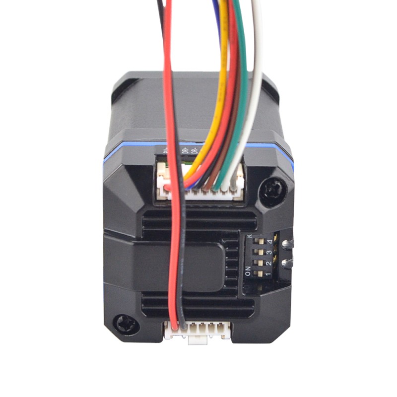 ESS Series 0.60Nm(85oz.in) Nema 17 Integrated Closed Loop Stepper Servo Motor 24-36VDC 1000PPR - ESS17-07 | StepperOnline UK