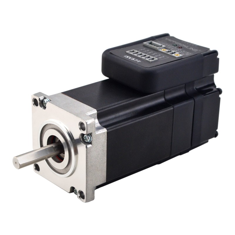 NEMA 23 Integrated Easy Servo Motor 130W 3000rpm 0.45Nm(63.73oz.in) 20-50VDC Brushless DC Servo Motor - iSV57T-130 | StepperOnline UK