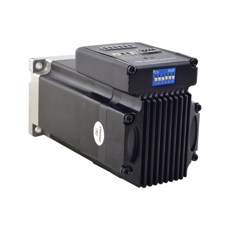 NEMA 23 Integrated Easy Servo Motor 130W 3000rpm 0.45Nm(63.73oz.in) 20-50VDC Servo Motor - Short Shaft - iSV57T-130S | StepperOnline UK