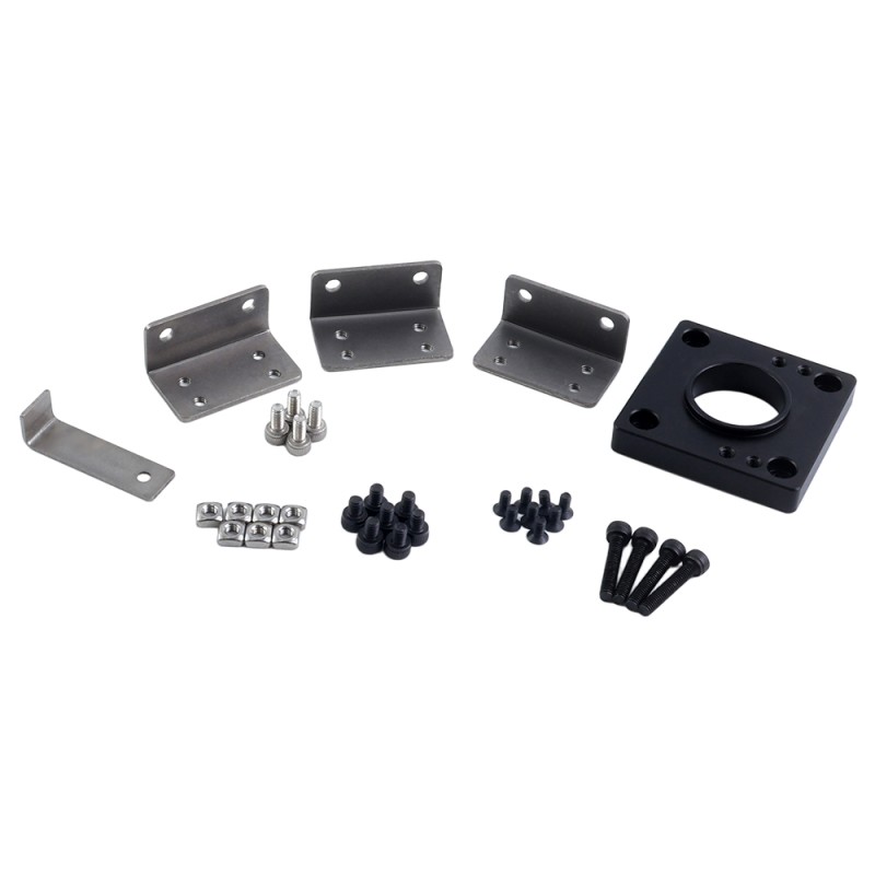 LK2A40 Series Ball Screw Driven Linear Module Max. Speed 500mm/s Position Accuracy 0.003mm Stroke 136mm - LK2A40-17DL050-136 | StepperOnline UK