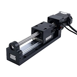Nema 14 Stepper Ball Screw Linear Actuator 1.5A Stroke 80mm 0.2Nm(28.32oz.in) Lead 2mm(0.07874") with Sensor