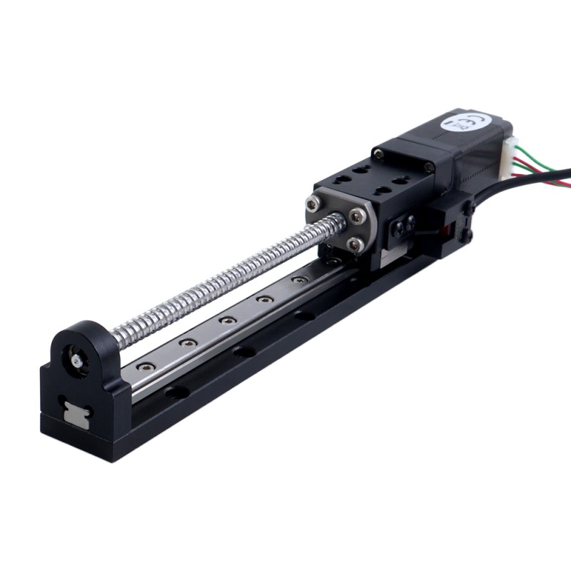Nema 8 Stepper Ball Screw Linear Actuator 0.5A Stroke 90mm 0.02Nm(2.83oz.in) Lead 2mm(0.07874) with Sensor - LMD8S15BAA05-090 | StepperOnline UK
