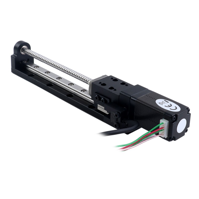 Nema 8 Stepper Ball Screw Linear Actuator 0.5A Stroke 90mm 0.02Nm(2.83oz.in) Lead 2mm(0.07874) with Sensor - LMD8S15BAA05-090 | StepperOnline UK